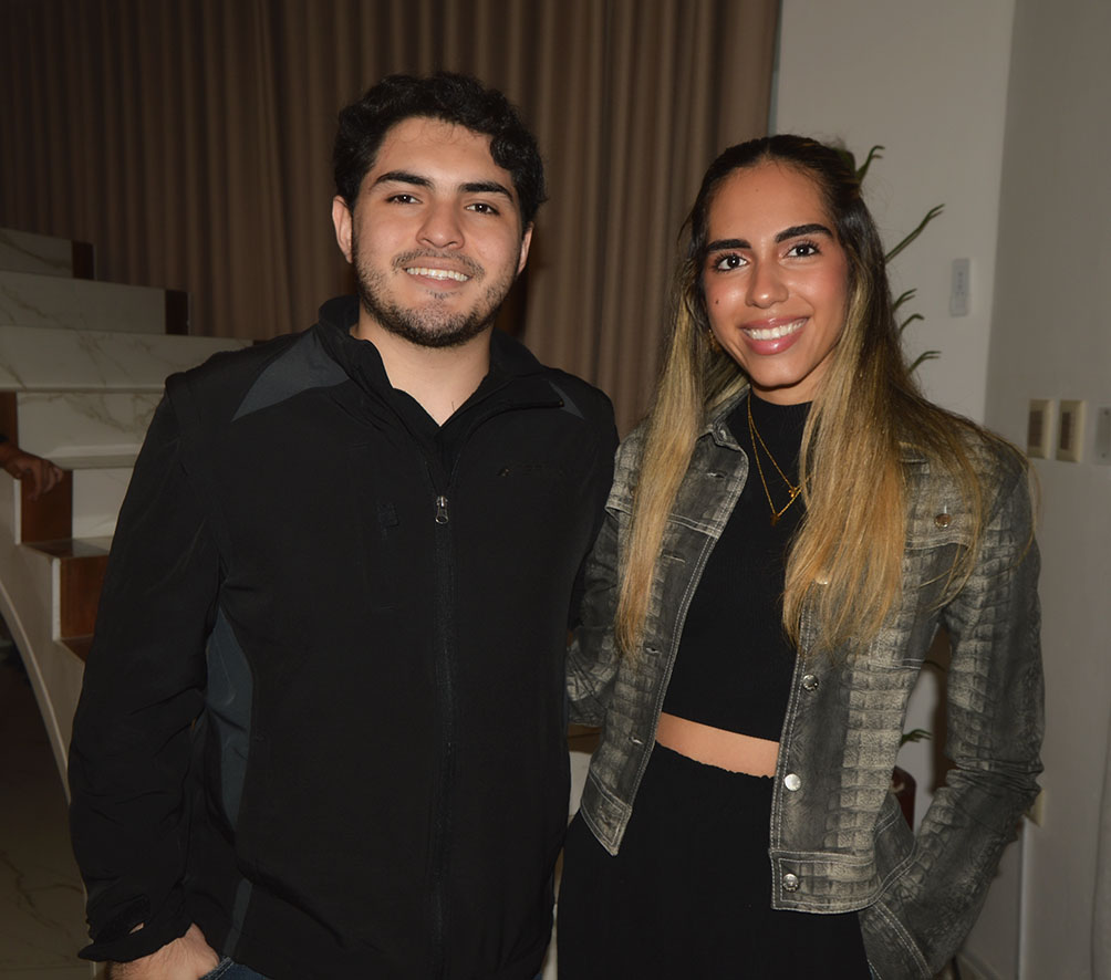 Ignacio Galleguillos y Antonella Bersatti