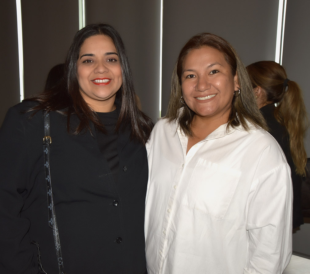 Liliana Olmos y Eliza Condore