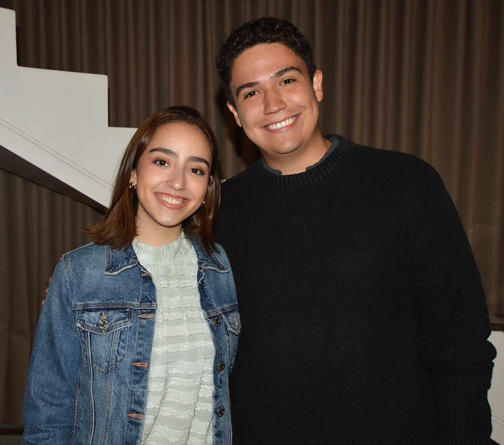 Maria Pia Ovando y Carlos Suarez
