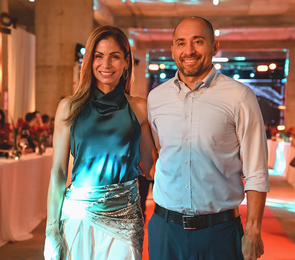 Andrea Foainini y Hernán Suárez