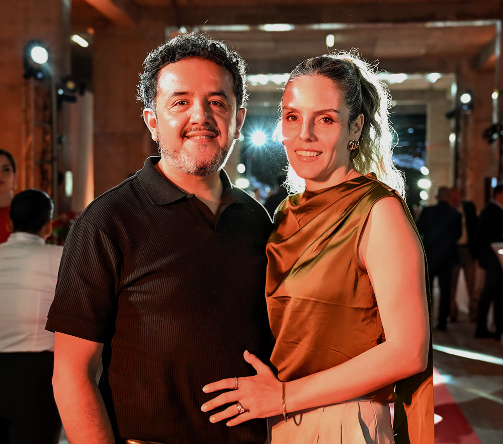 Antonio Terrazas y Geovana García