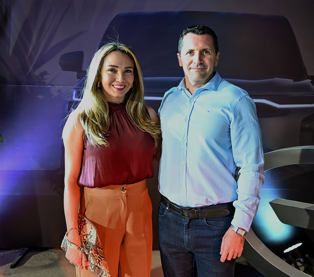 Laura Sandoval y Luis Kieffer