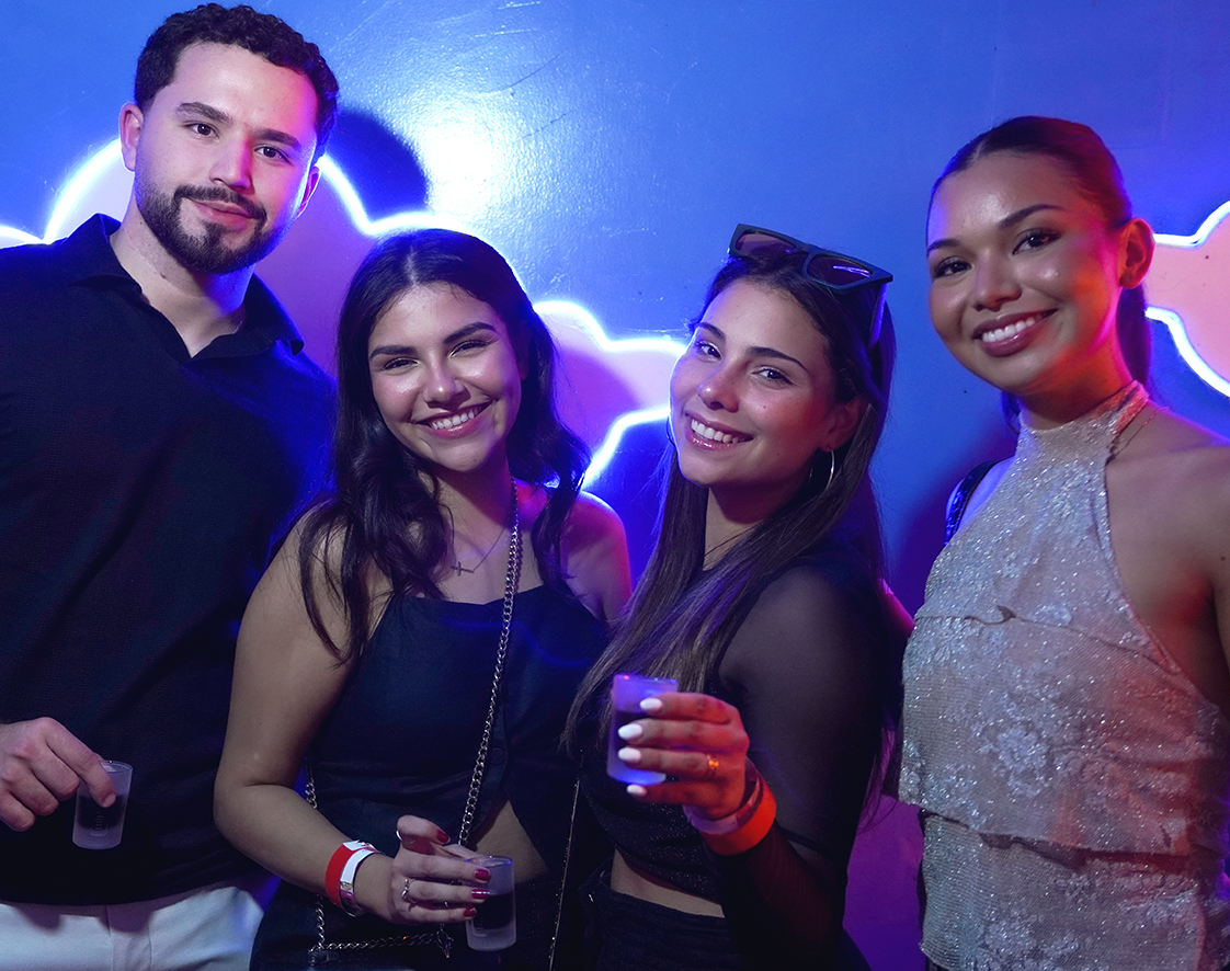Lucas Guerra, Valeria Rubin De Celis, Alejandra El Hage y Ana Patricia Jimenez