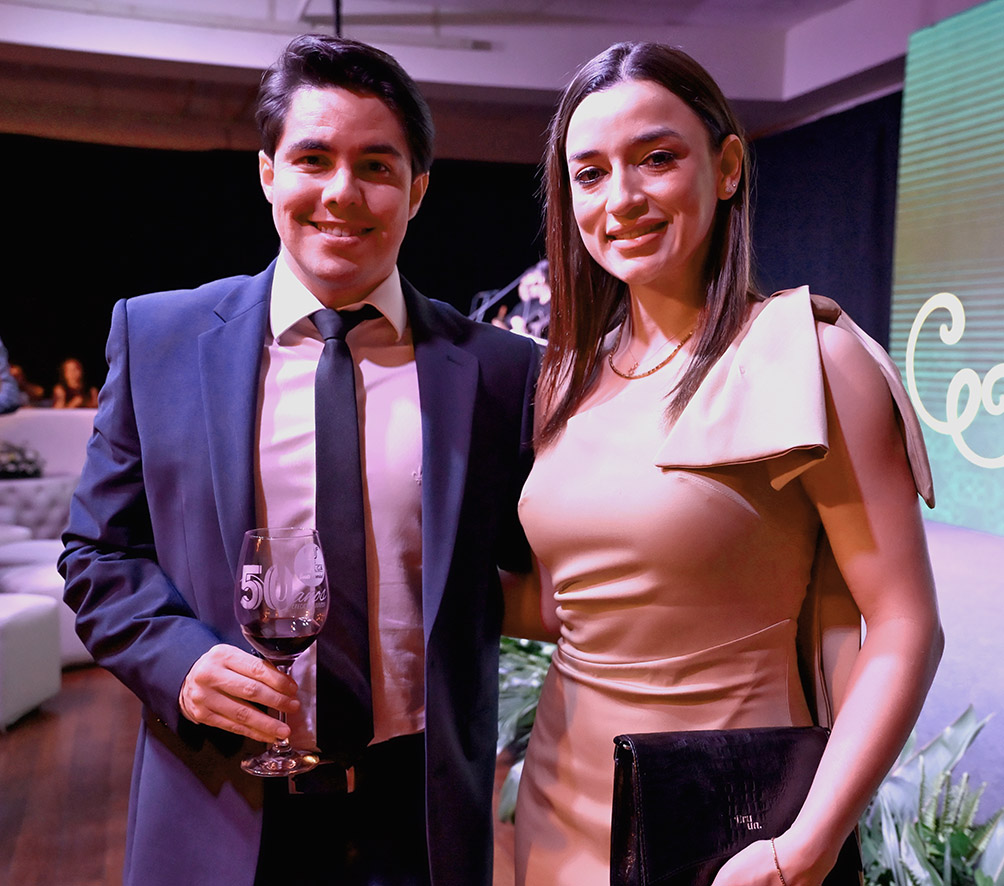 Meger Schamisseddine y Khaline Moreno 1
