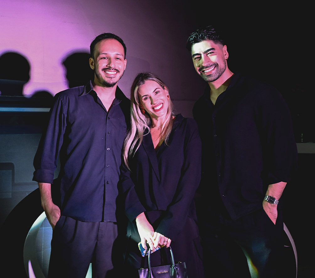 Pedro Ramírez, Susana Rivero y Lucas Tamashiro