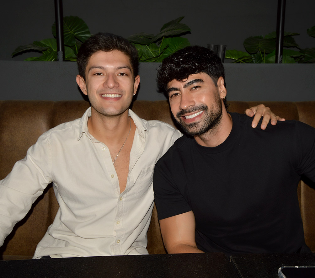 Cesar Daza y Lucas Tamashiro