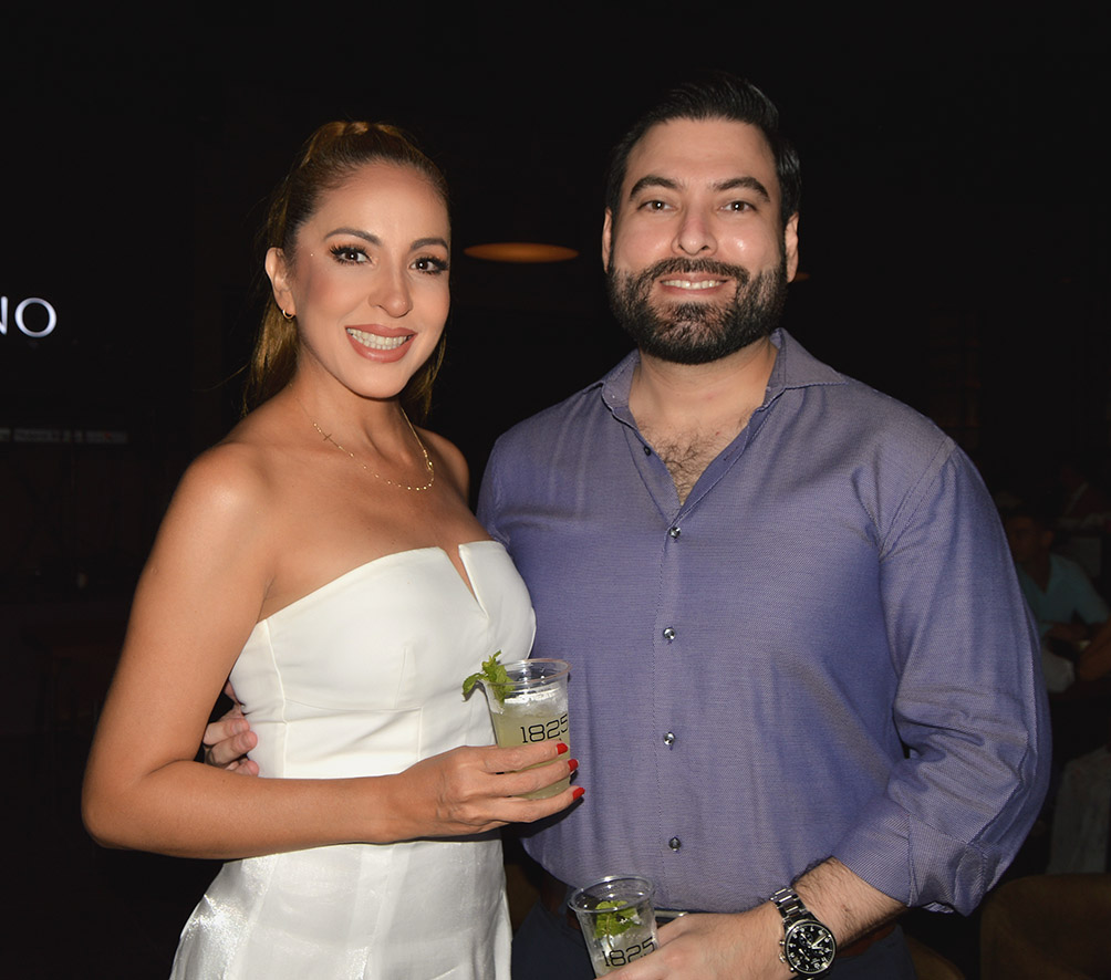 Giselle Antelo y Pablo Ferrufino