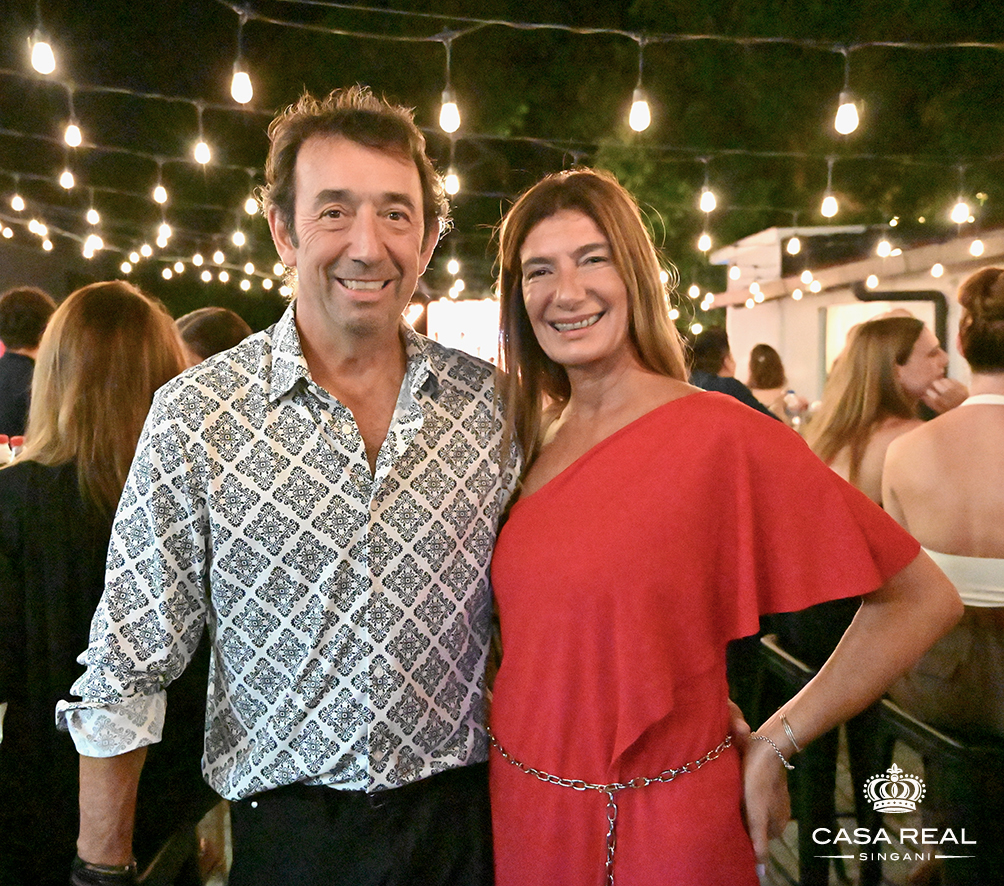 Jorge Martignoni y Claudia Hermoza
