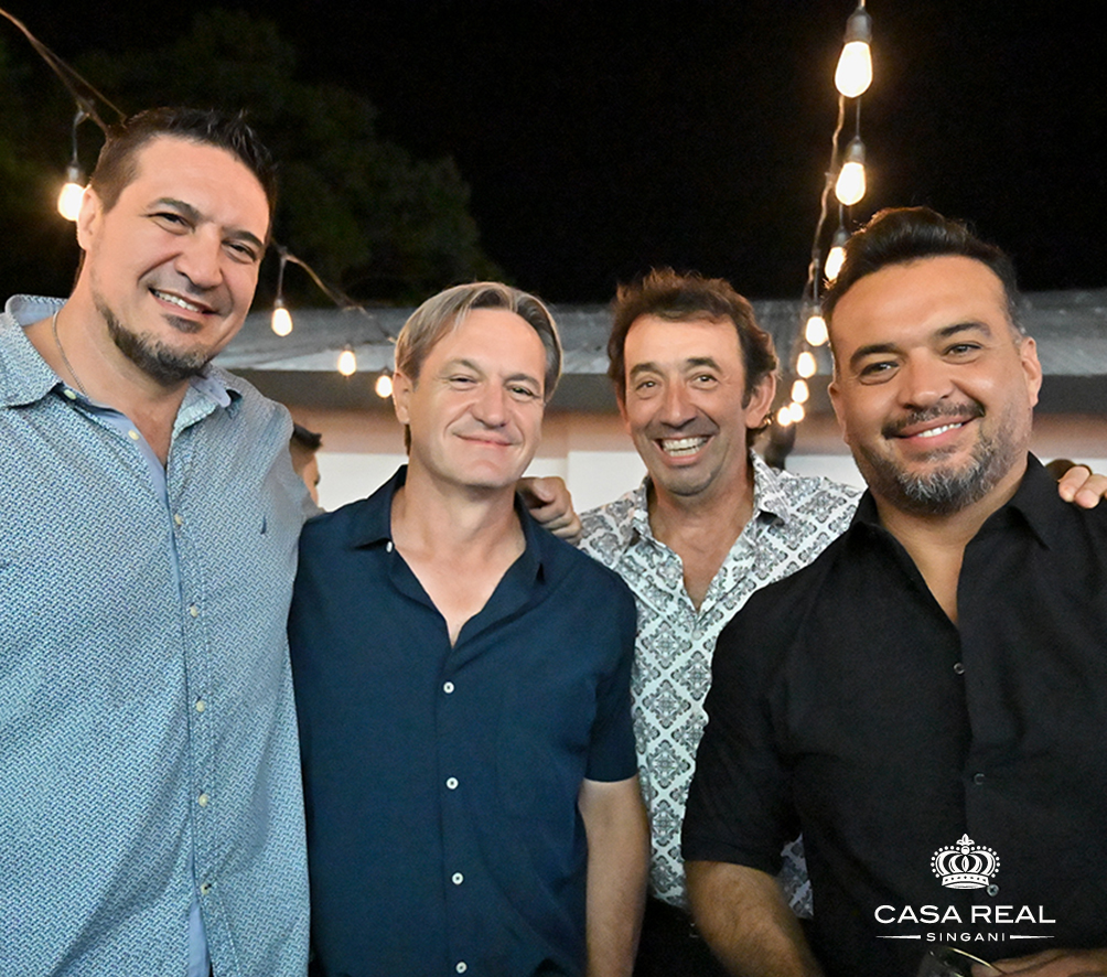 Marcos Ramírez, Javier D’Augeri, Jorge Martignoni y Ezequiel Améri