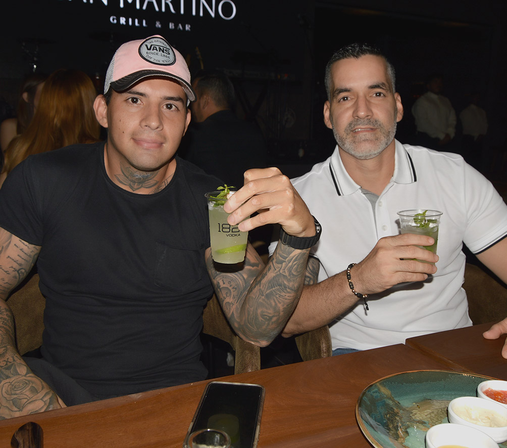 Oscar Paz y Rolando Gutierrez