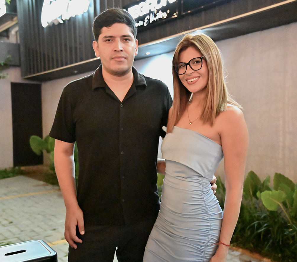 Saúl Ugarte y Alejandra Luque