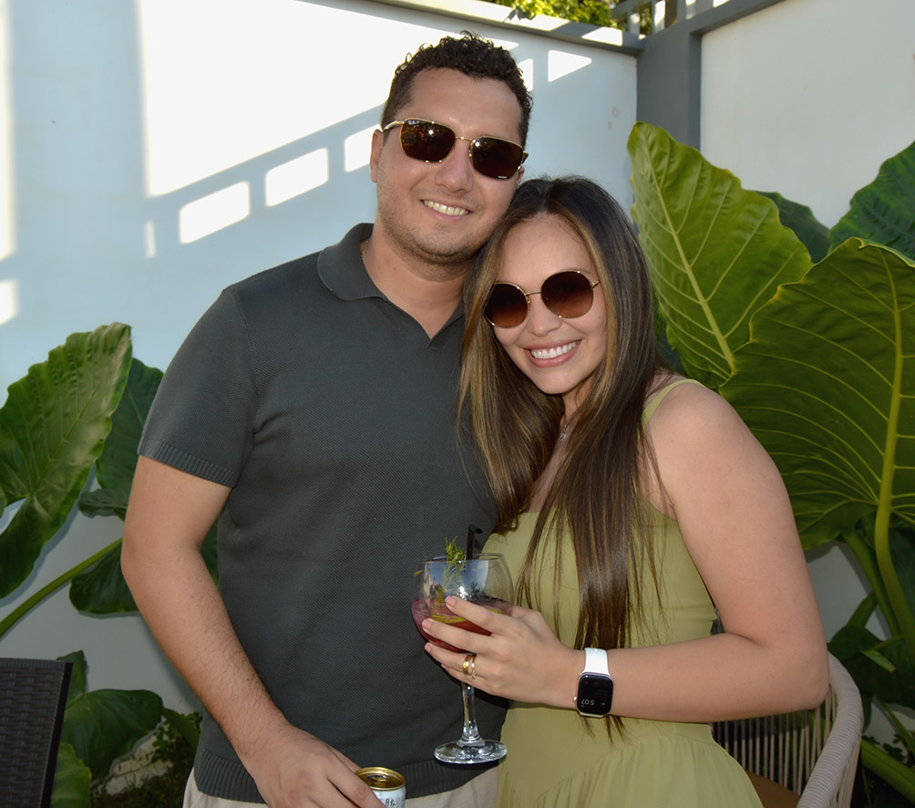 Cristian Banzer y Yohany Novillo
