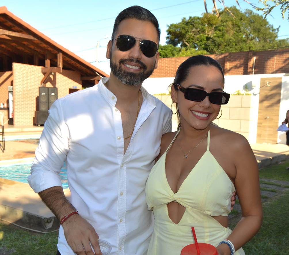 Jose Miguel basma y Nicole Suarrez