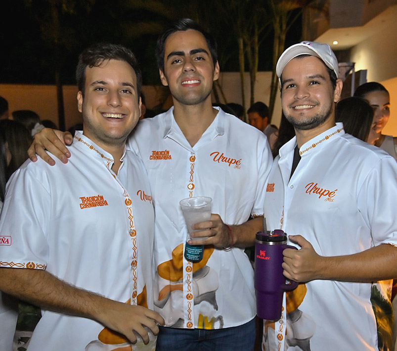 Emilio Cuéllar, Bruno Crespo y Carlos Andrés Gutiérrez