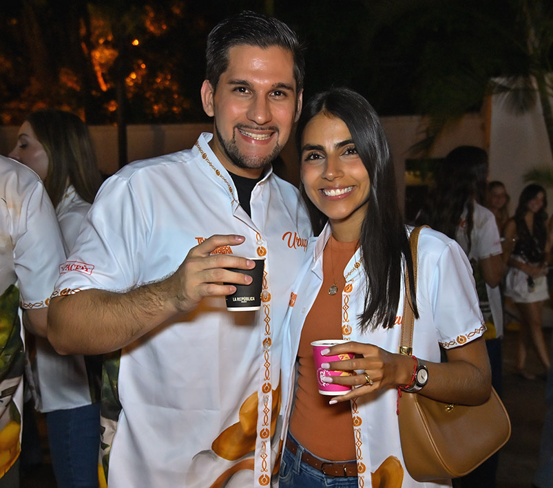 Johann Reichel y Nathalia Chávez