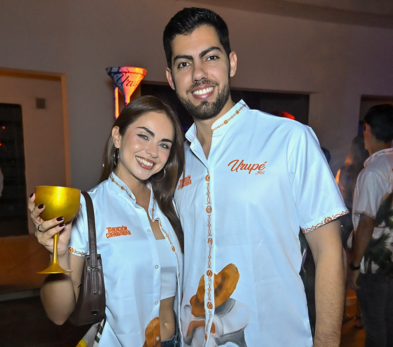 Nathaly Del Pozo y Matías Crespo