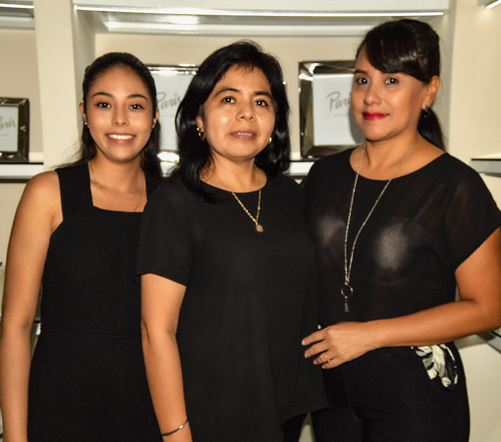 Valeria Hoyos, Fatima Duran e Ileana Ortiz
