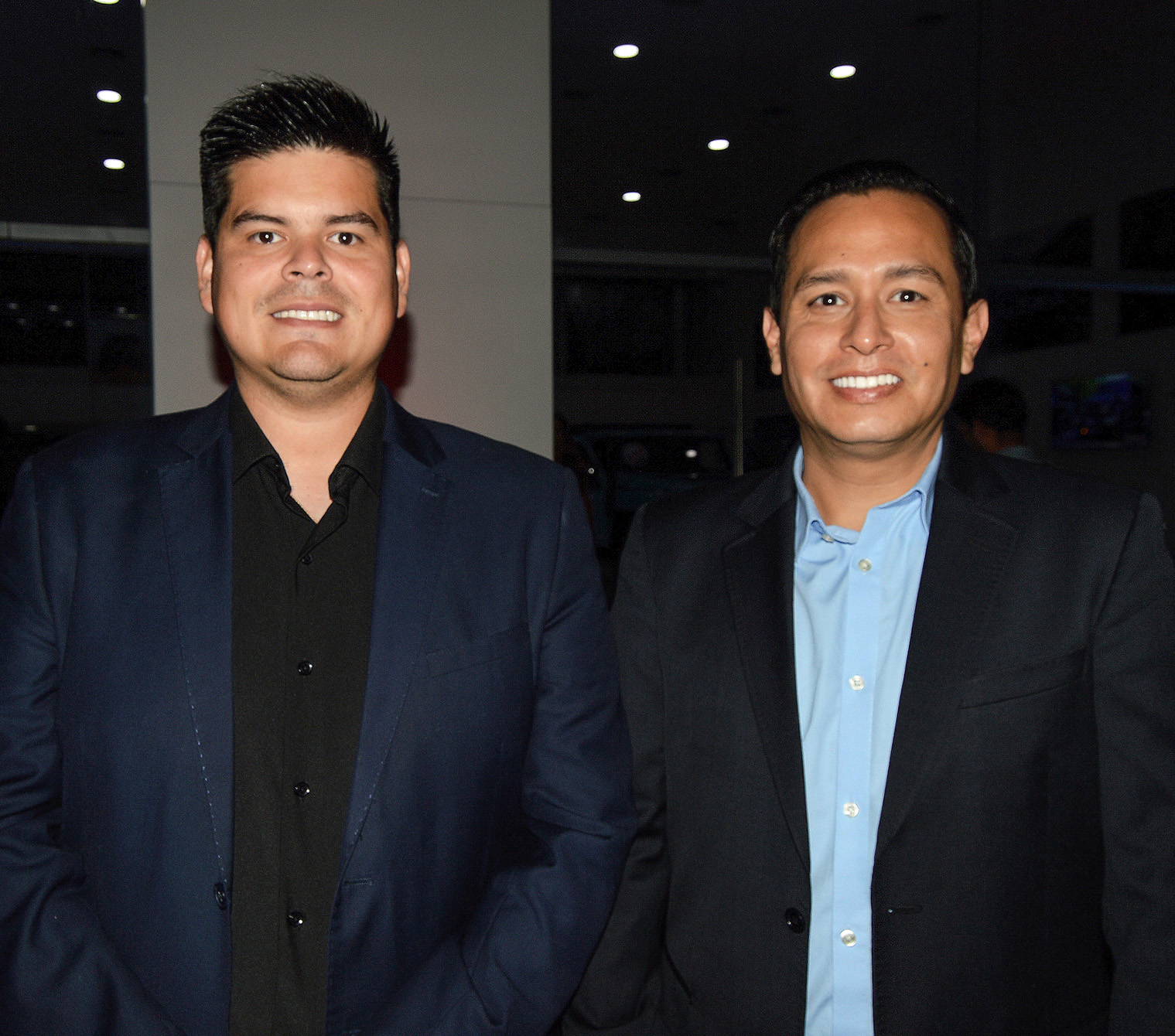 Andres Menacho y Gustavo Osuna