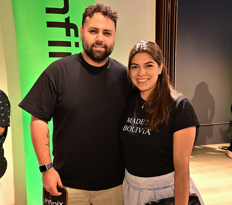 Daniel Aranibar y María Laura Antelo