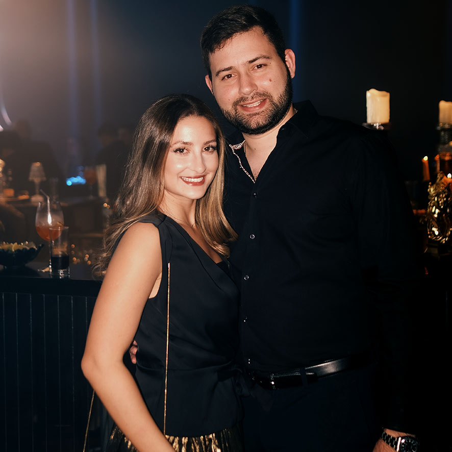 Irene Roda y Leo Sanjinez