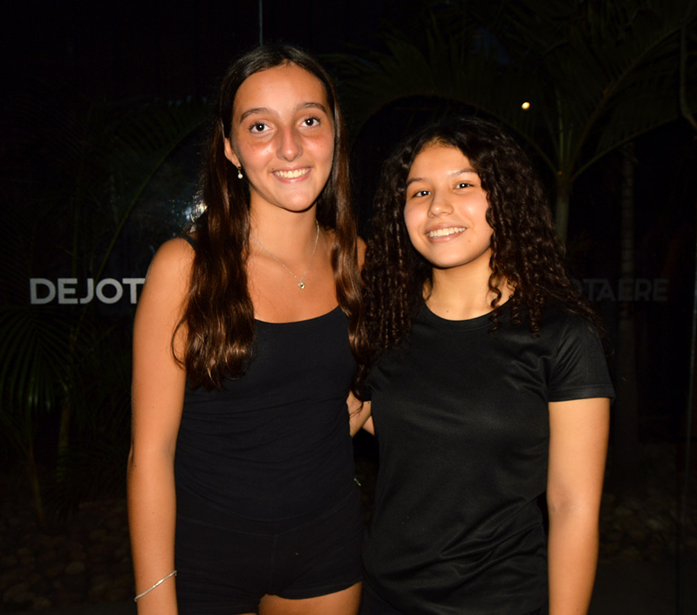Luciana Ballivian y Maia Franco