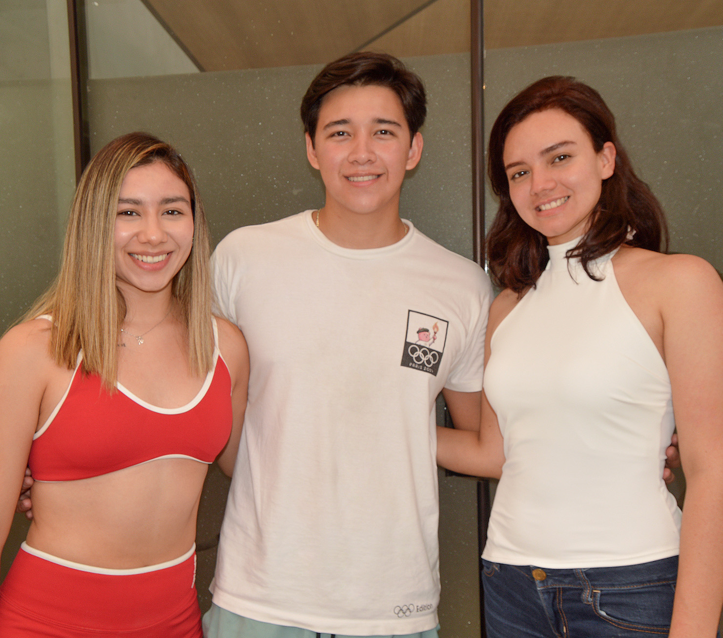 Nathalia Perez, Ricardo Mansilla y Carolina Jimenez