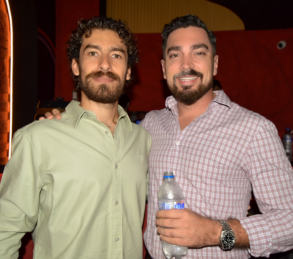 Omar Ale Torre y Gabriel Parada