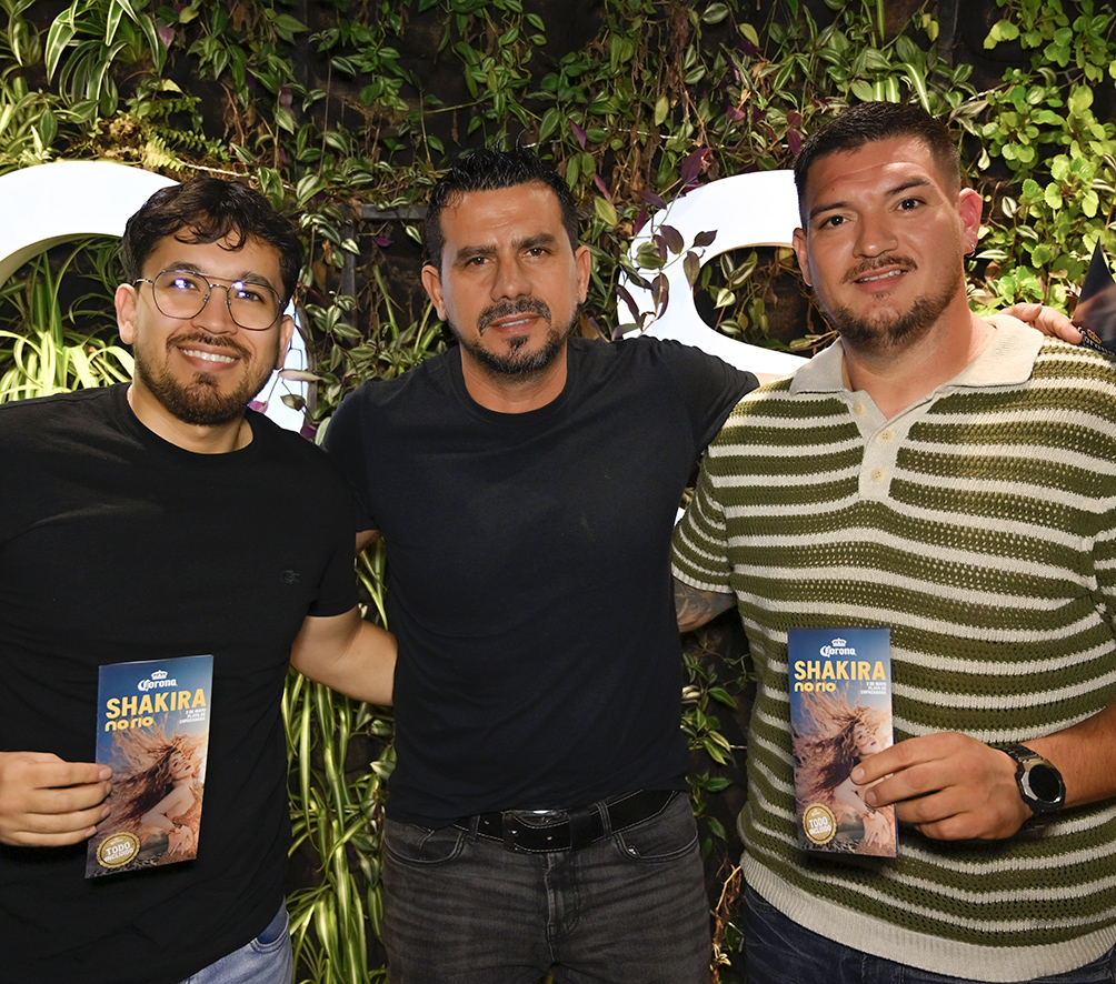Omar Paz, Rony Mojica y Juampablo Melgar
