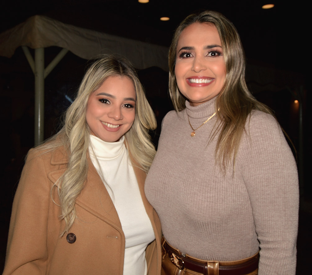 Claudia Espinoza y Sulema Granier