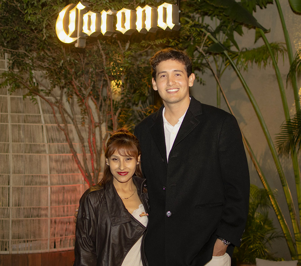 Camila Cruz y Leonardo Acosta