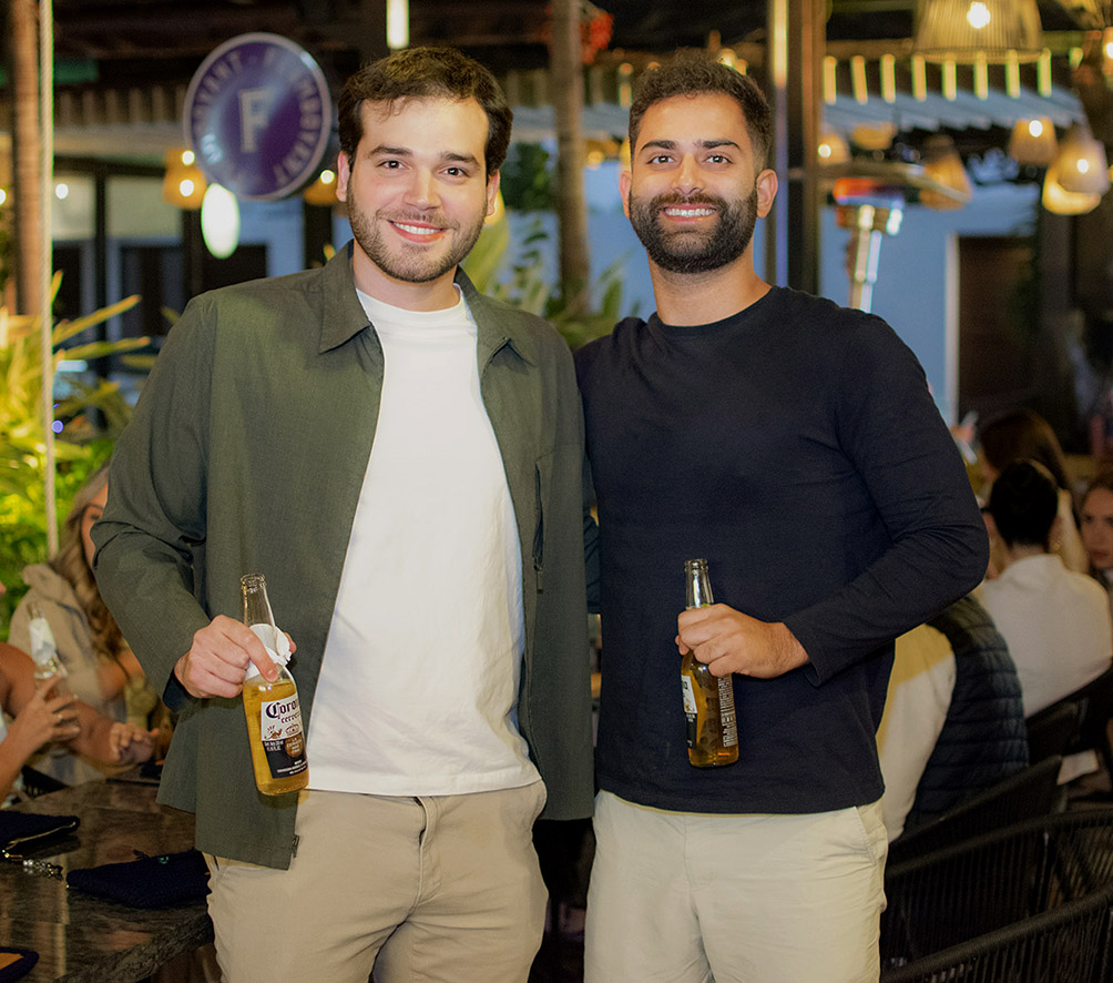 Oscar Pablo bowles y Ricardo Bejarano