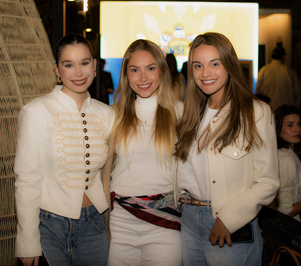 Sofía Céspedes, Alejandra Soruco y Antonella Peredo