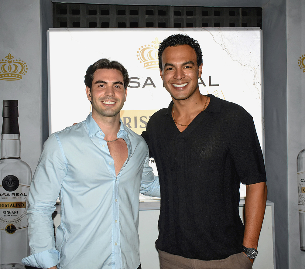 Brandon Takana y Bruno Salomon