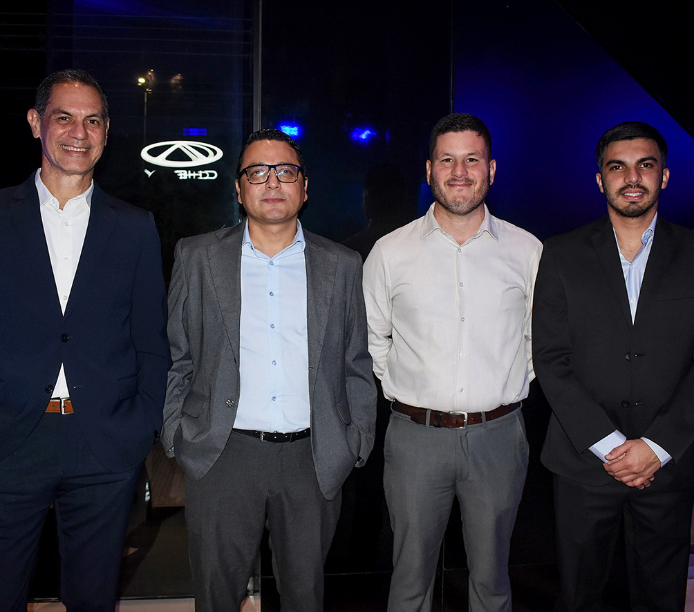 Diego Ascarrunz, Joaquin Hurtado, Erwin Barbery y Bruno Banegas