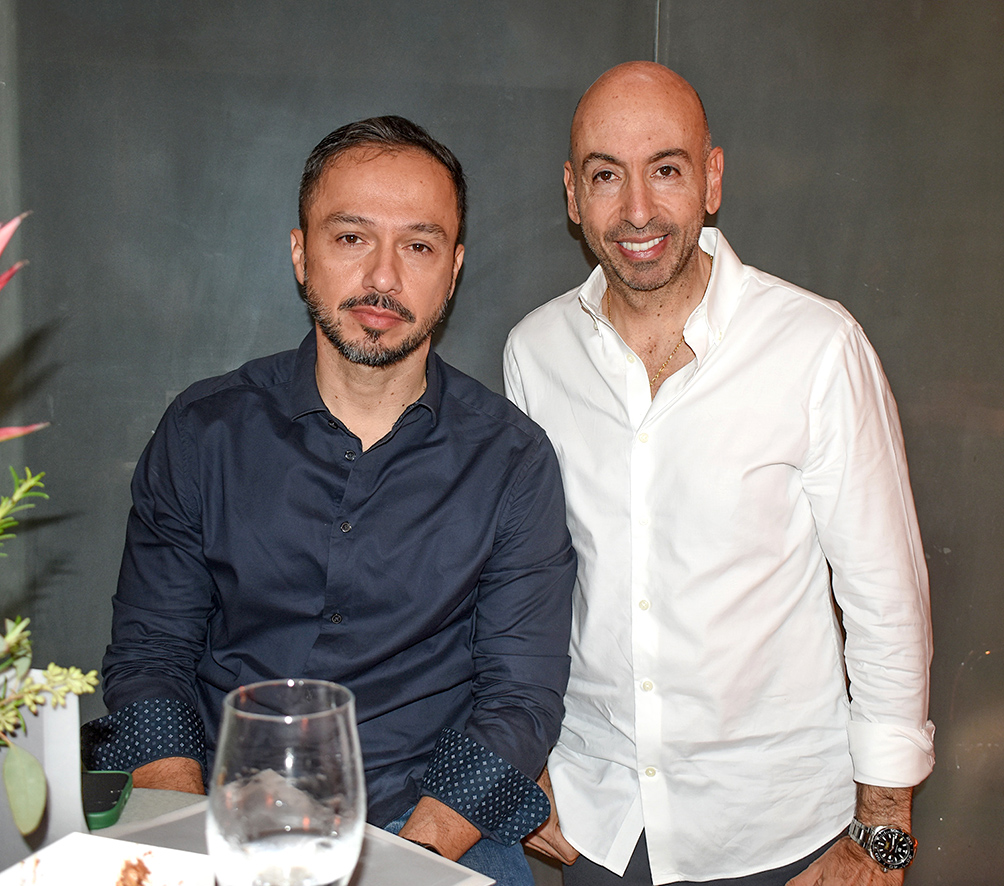 Javier Cadario y Ricardo Issa