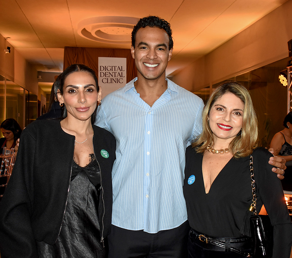 Madeleine Galvez, Bruno Salomon y Roxana Schaiman