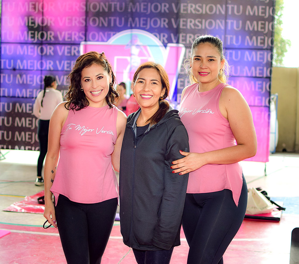 Andréa cortés, Gabriela Fernandez y pura Ayala