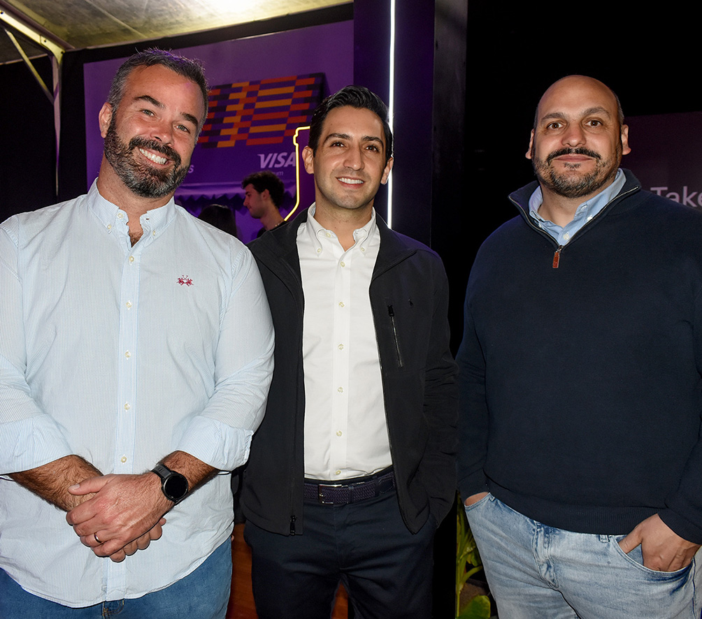 Carlos Dibos, Andres Cronenbold e Ivan Robustelli