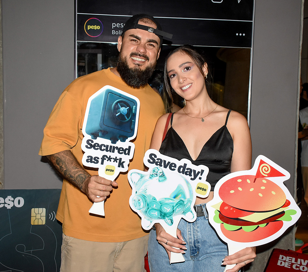 Carlos Hugo Justiniano e Ingrid Ramirez