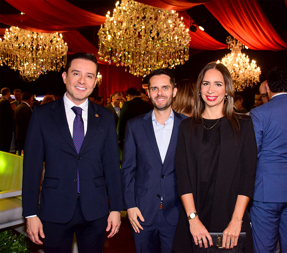 Gustavo Serrano, juan pablo savedra y cecilia velasco