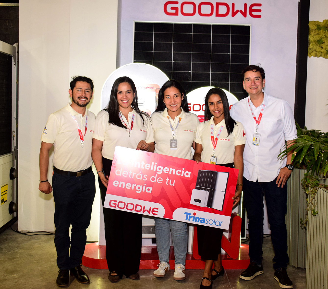 Kevin Castellon, Daniel Revollo, Ana Castillo, Noelia Alves y Jorge Ortiz
