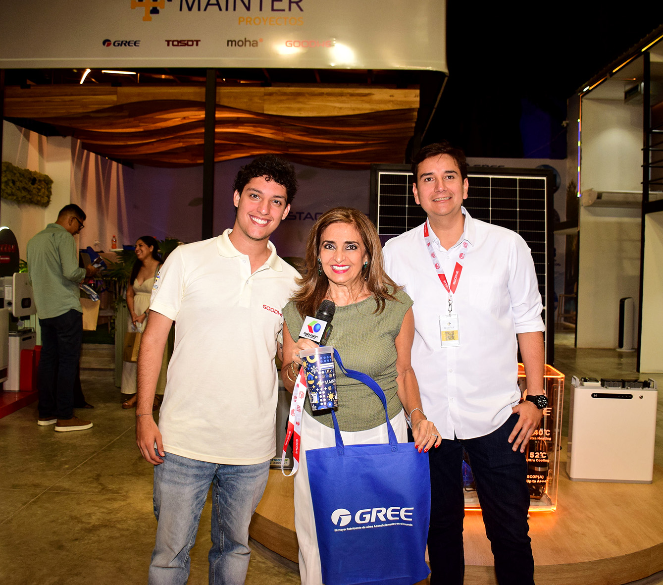 Matias Rdriguez, Mariam Nazrala y Jorge Ortiz