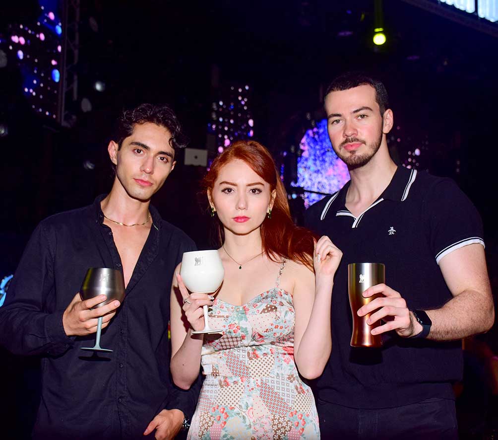 Paolo Cianclaglini, Rosario Duran, Junior Aitken 1
