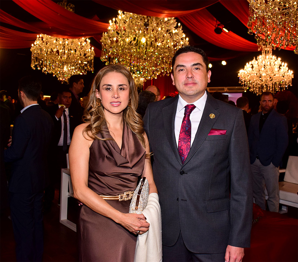 Patricia Rivera y Gustavo Jauregui
