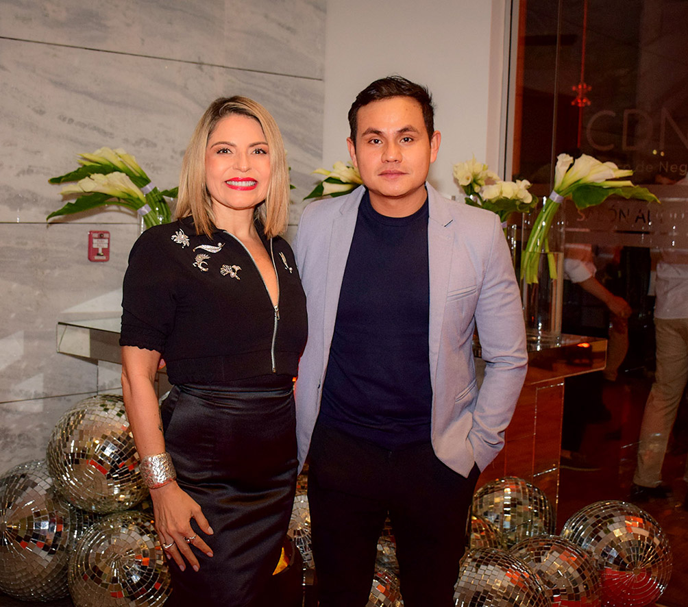 Roxana Schaiman y francisco mercado