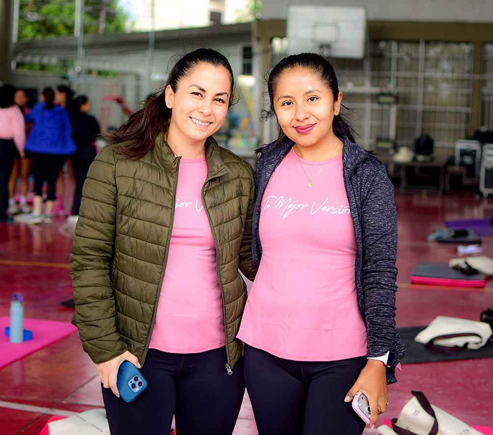 Valeria Fernandez y Gabriela meza