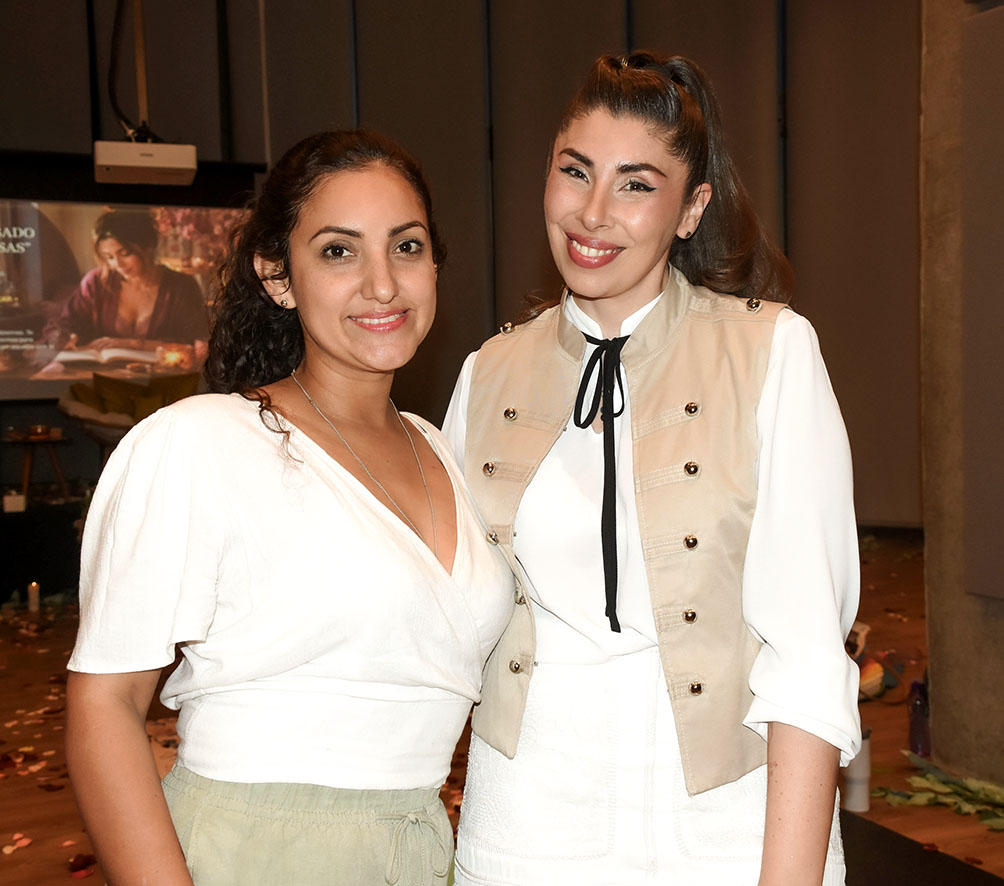 Yanine Soto Cuevas y Lia Albertengo
