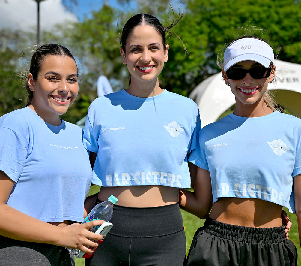 Fabiana Ewel, Andrea Ortiz y Hadassah Quezada