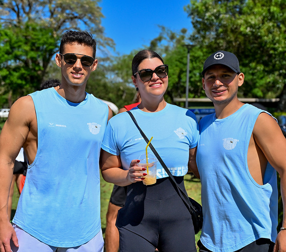 Orlando Ibáñez, Pamela Pedra y Diego Venegas