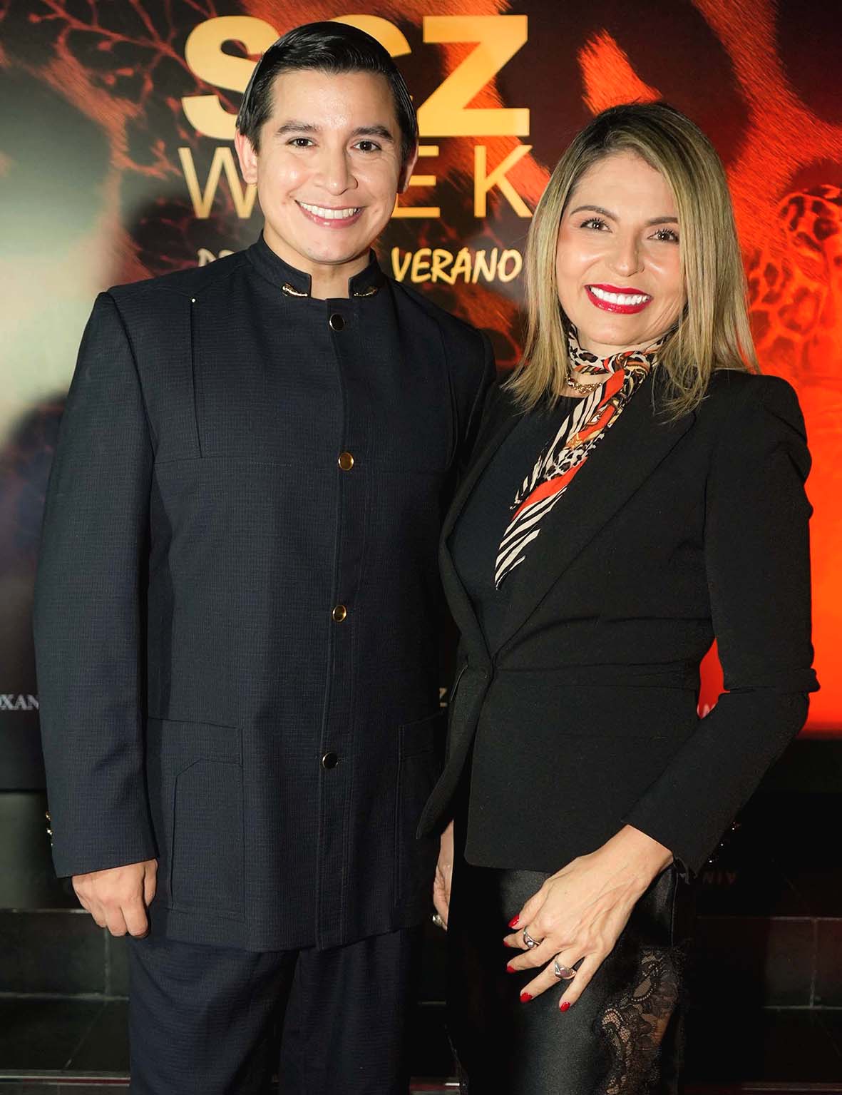 Sergio Chuquimia y Roxana Schaiman